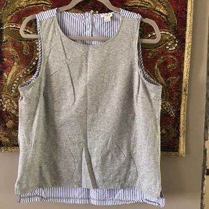 J. Crew sleeveless blouse/tank top